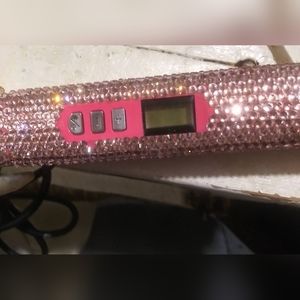 Pink flat iron